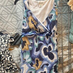 Motherhood, maternity size medium floral print tank